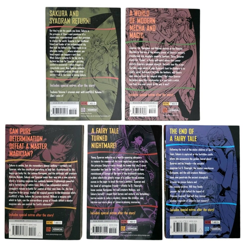 Tsubasa Reservoir Chronicle Vol 1-15 Manga Comic Book Graphic Novel Fantasy Lot - Picture 3 of 14